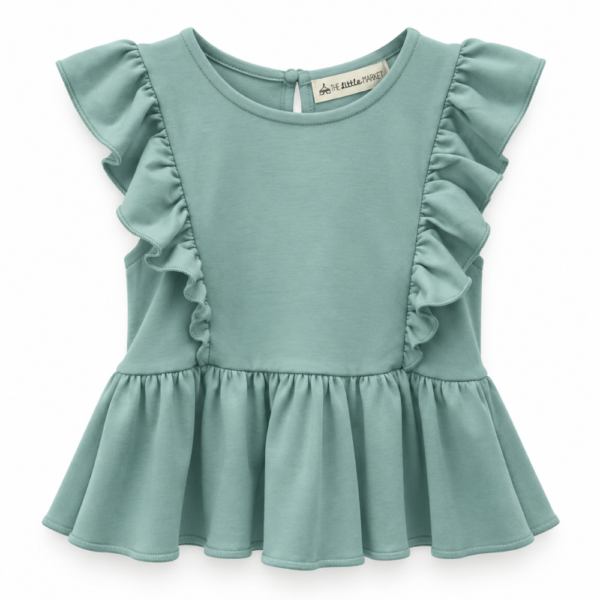 Polo Niña Bobos Cemento